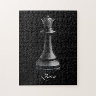 Queen Chess Piece Halloween Kostümschach Lover Puzzle