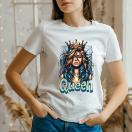Queen Crown Graphic trendy Tshirt
