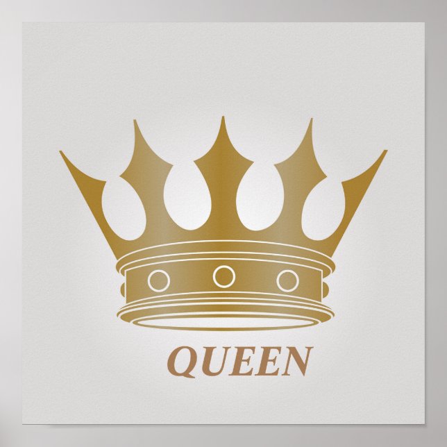 QUEEN CROWN POSTER (Vorne)