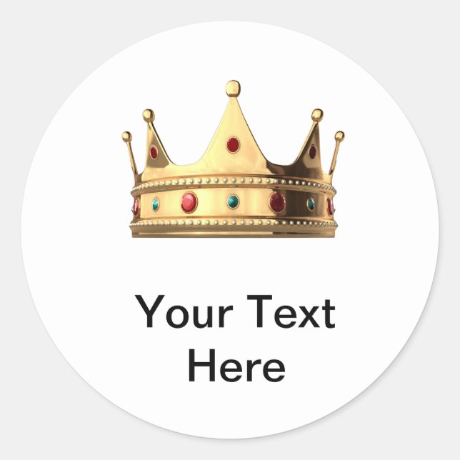 Queen Crown Sticker Pack (Vorderseite)