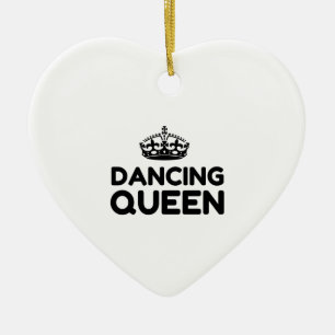 QUEEN DANCING KERAMIK ORNAMENT