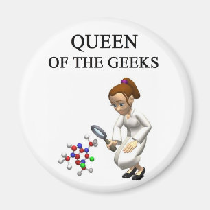 QUEEN der Geeken Magnet