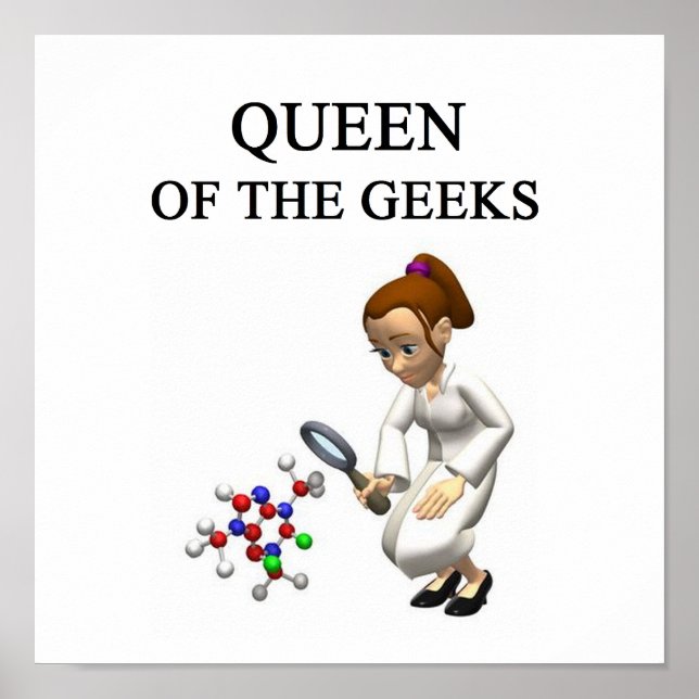 QUEEN der Geeken Poster (Vorne)