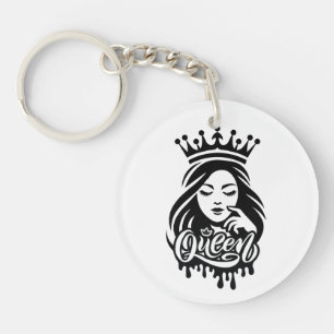 Queen Design – Elegante Königskrone Schlüsselanhänger
