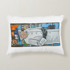 Queen Elizabeth At Paddington Station Dekokissen