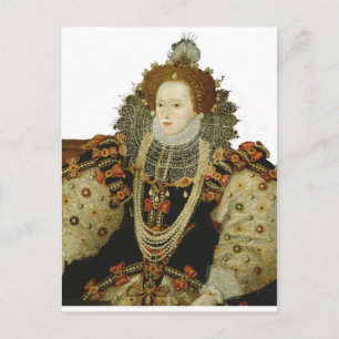 Queen Elizabeth I Postkarte