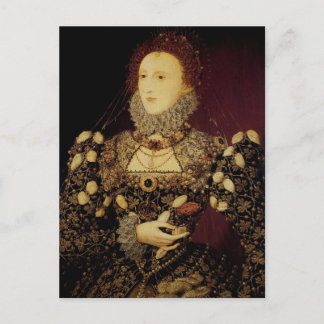 Queen Elizabeth I Postkarte
