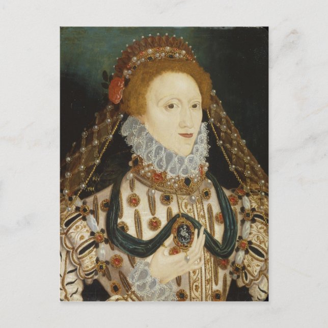 Queen Elizabeth I Postkarte (Vorderseite)