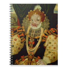Queen Elizabeth I Star Nosed Mole Notebook Notizblock