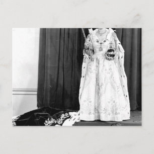 Queen Elizabeth II. Postkarte