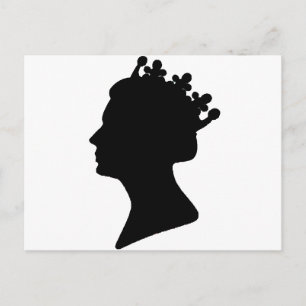 Queen Elizabeth II Postkarte
