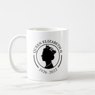 Queen Elizabeth ll Gedenktafel Tasse