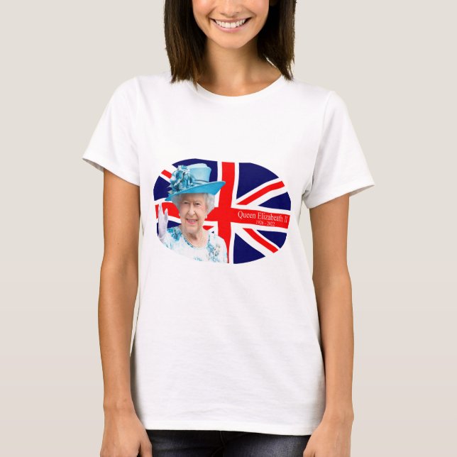 Queen Elizabeth ll T-Shirt (Vorderseite)