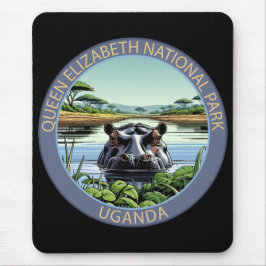 Queen-Elizabeth-Nationalpark Uganda Mousepad