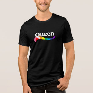 QUEEN Fabelhafter Drag-Titel Schwule Gemeinschaft Tri-Blend Shirt