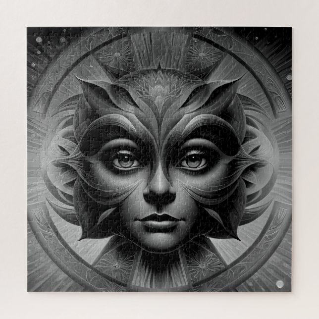 Queen Face Puzzle (Vertikal)