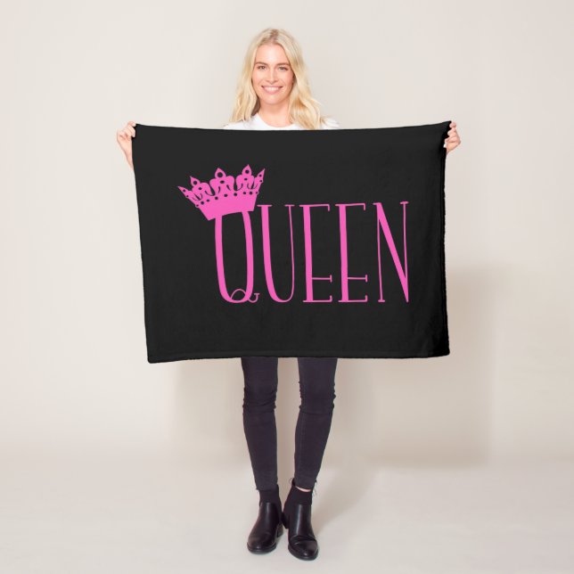 "Queen" Fleece Blankets (Beispiel)