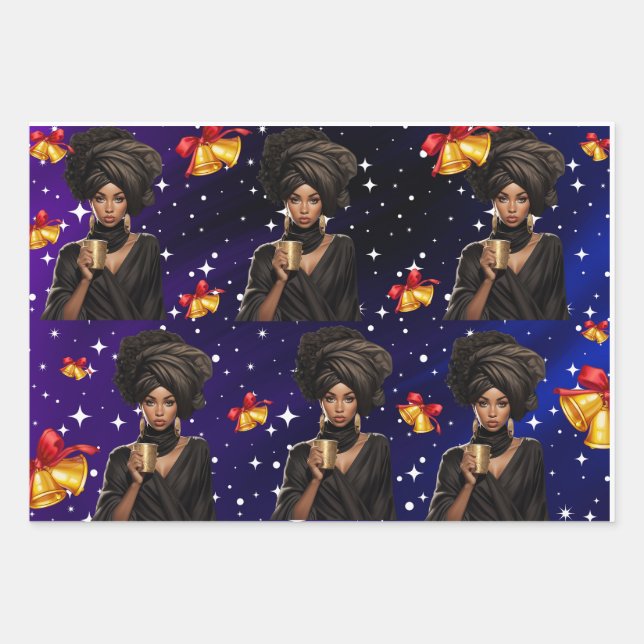 Queen Gift Wrapping Geschenkpapier Set (Vorderseite)