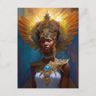 Queen Goddess Fantasy Art Postkarte