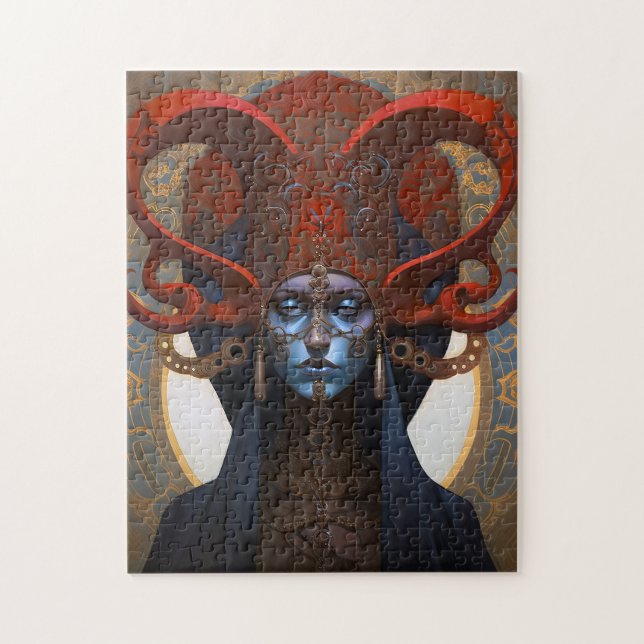 Queen Goddess Fantasy Art Puzzle (Vertikal)