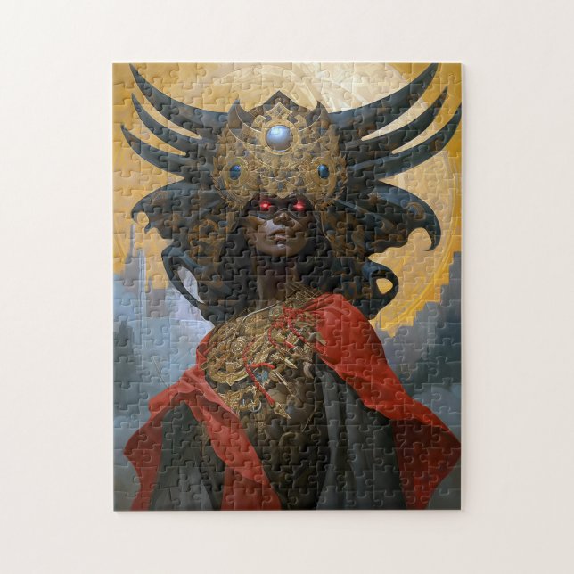 Queen Goddess Fantasy Art Puzzle (Vertikal)
