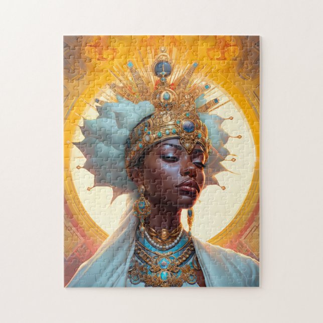 Queen Goddess Fantasy Art Puzzle (Vertikal)