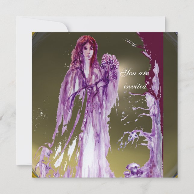 QUEEN GUINEVERE EINLADUNG (Vorderseite)