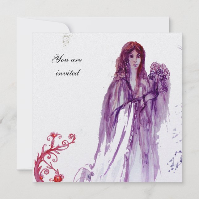 QUEEN GUINEVERE EINLADUNG (Vorderseite)