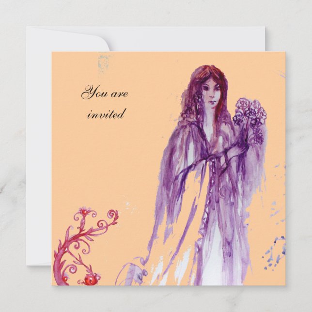 QUEEN GUINEVERE EINLADUNG (Vorderseite)