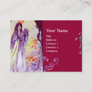 QUEEN GUINEVERE MONOGRAM VISITENKARTE