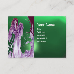 QUEEN GUINEVERE MONOGRAM VISITENKARTE
