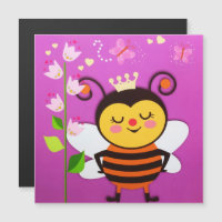 Queen Happy Little Honey Bee Blume Butterfly