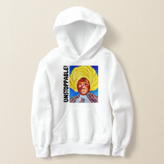 Queen Harriet Tubman Kids Unstopp Blu Unisx Hoodie