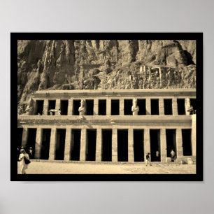 Queen Hatshepsut Temple Poster