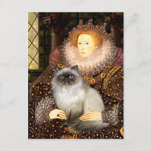 Queen- Himalayan Katze 7 Postkarte