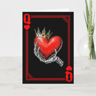 Queen King Of Hearts Spielkarten-Paar passend  Karte