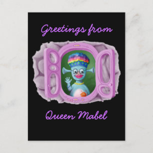 Queen Mabel & Cedric Postkarte