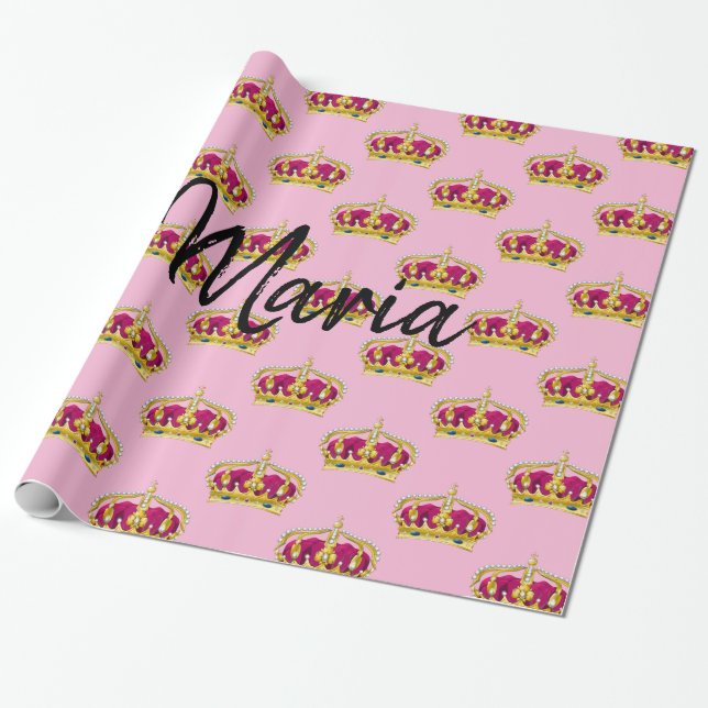 Queen Maria Wrapping Paper Geschenkpapier (Ungerollt)