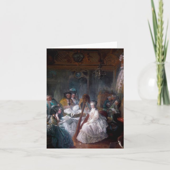 Queen Marie Antoinette ~ Karte / Einladungen (Vorderseite)