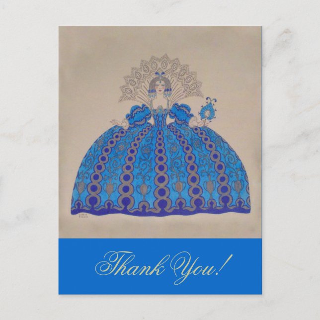 Queen Marie Antoinette ~ Postcard / Einladungen (Vorderseite)