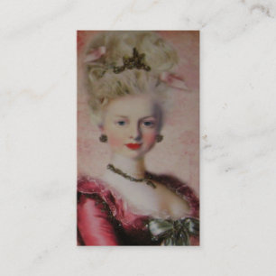 Queen Marie Antoinette ~ Visitenkarte