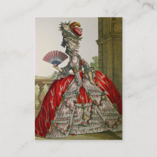 Queen Marie Antoinette ~ Visitenkarte
