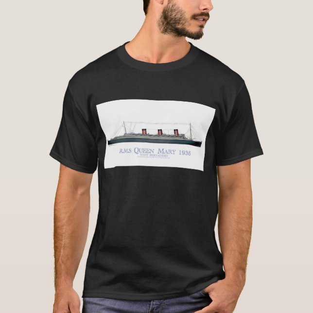 Queen Mary 1936 1 T-Shirt (Vorderseite)