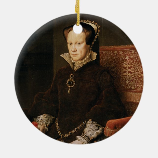 Queen Mary I von England Maria Tudor durch Keramik Ornament (Hinten)