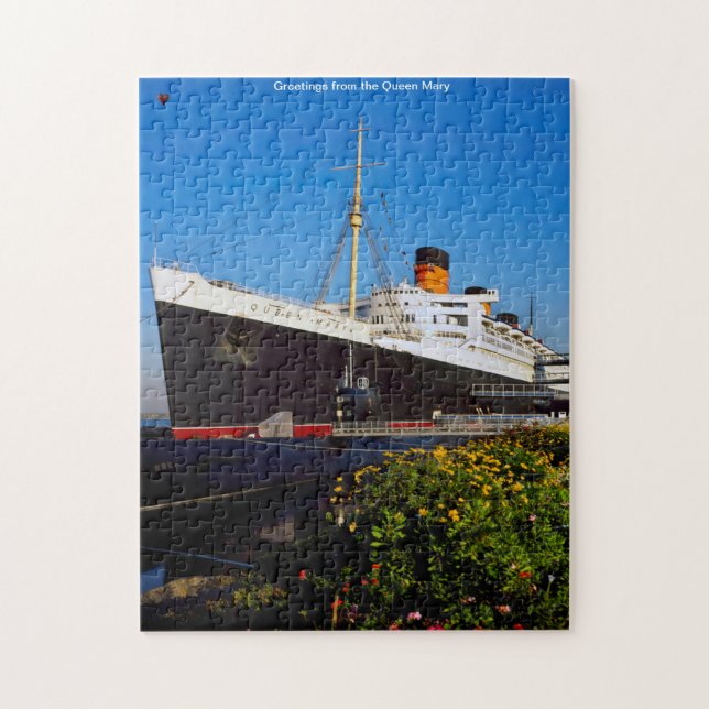 Queen Mary Liner Puzzle (Vertikal)