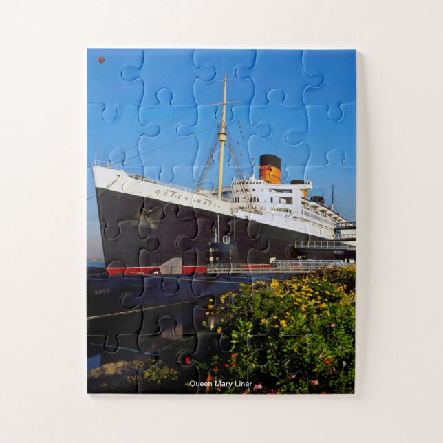 Queen Mary Liner Puzzle (Vertikal)