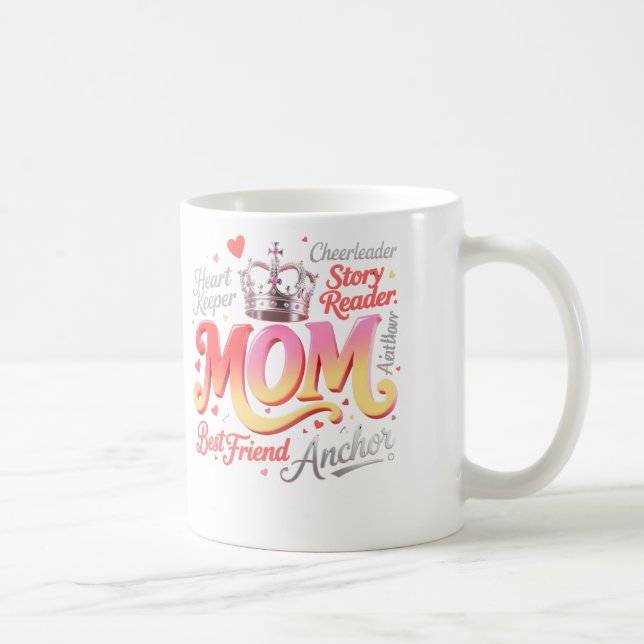 Queen Mom Gradient Crown Tribute Kaffeetasse (Rechts)