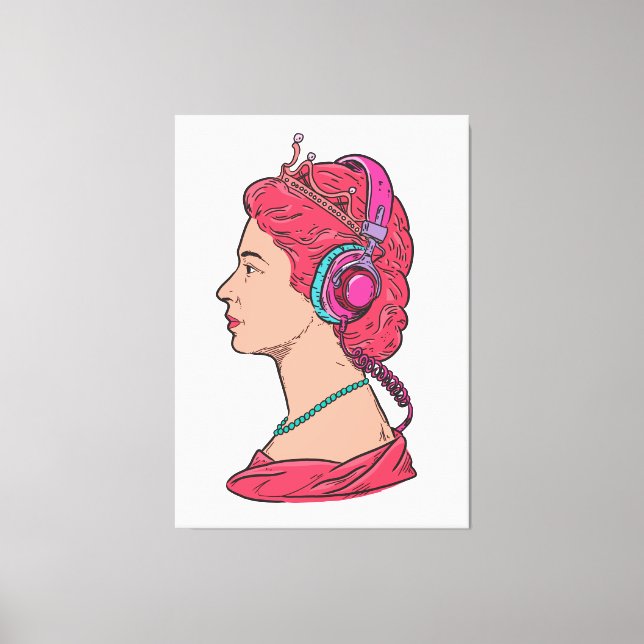 Queen Musik Leinwanddruck (Vorderseite)