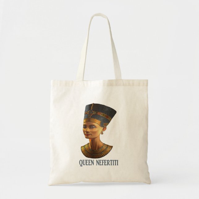 Queen Nefertiti Antikes Geschenkdesign Tragetasche (Vorne)