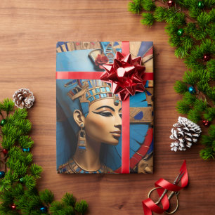 Queen Nefertiti Geschenkpapier